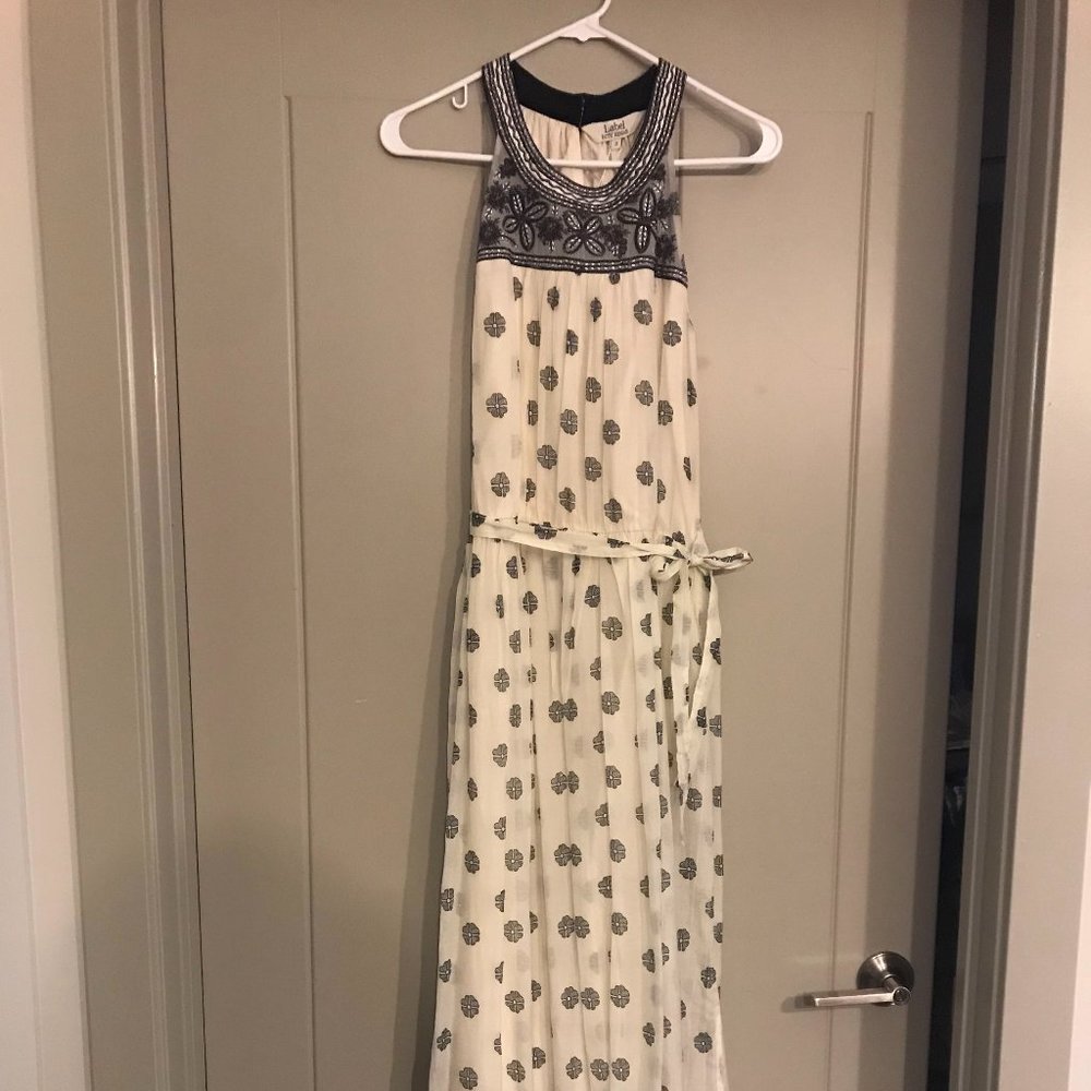 Ritu Kumar White and Black maxi dress